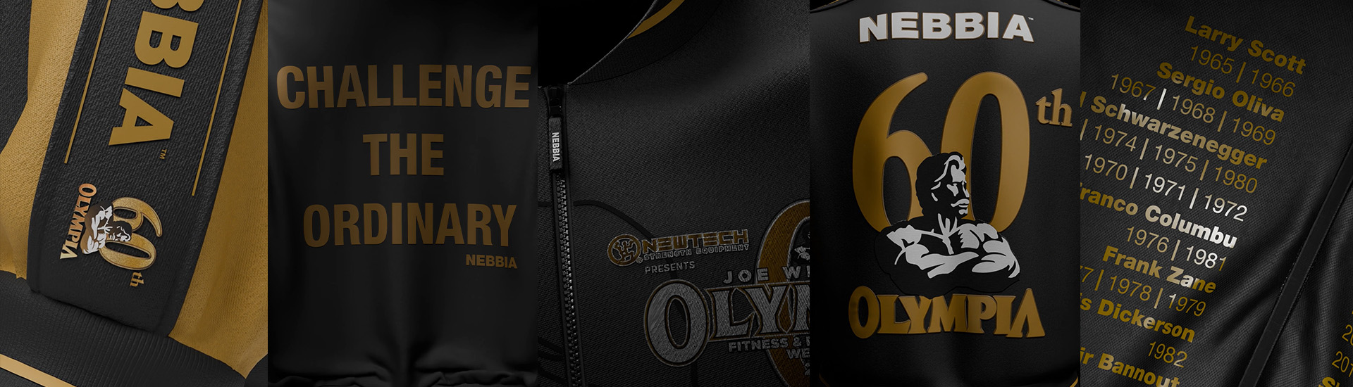 Nebbia Mr. Olympia 60th anniversary